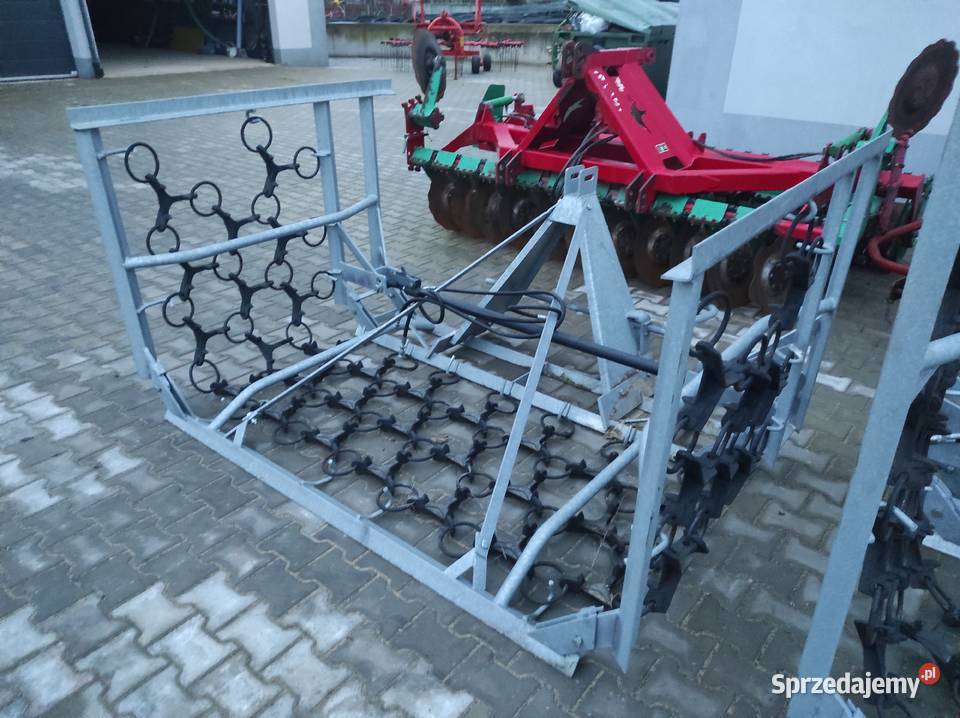 Włóka łąkowa polowa 4m nowa ocynk świętokrzyskie