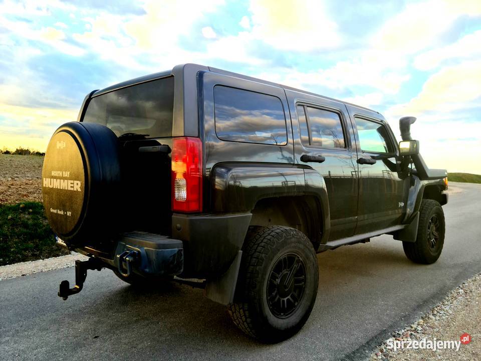 Hummer H3 37i gaz 4x4 zamiana podlaskie Wasilków sprzedam