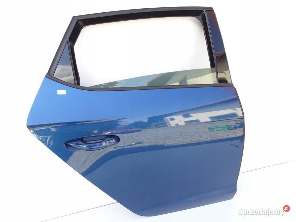 DRZWI PRAWY TYŁ PRAWE TYLNE LW5P SEAT LEON III Drzwi
