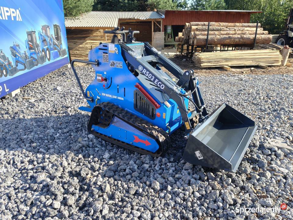 Miniładowarka gąsienicowa Rippa RS03 silnik Brudzowice