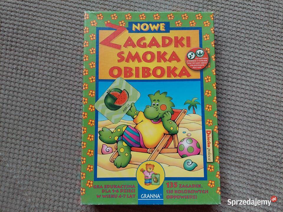 Nowe zagadki smoka Obiboka 4 lata+ Kraków