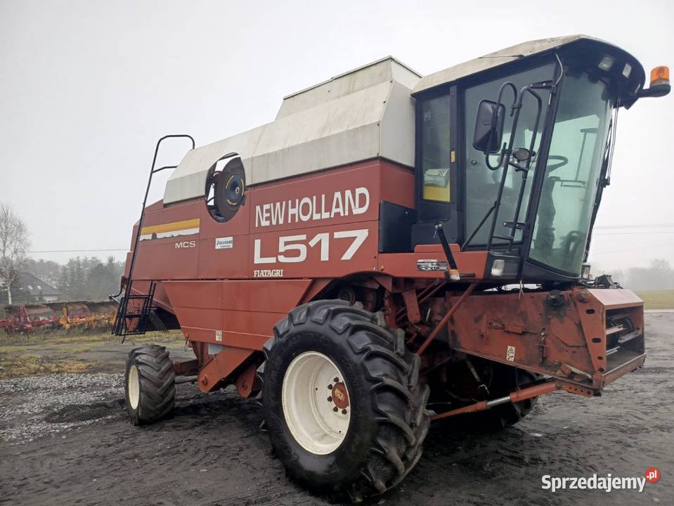Kombajn Holland Laverda 517 Heder z wózkiem 45 m wielkopolskie Łobżenica sprzedam