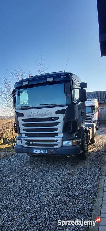 Scania r420 cała na resorach bez poduszek Strawczyn