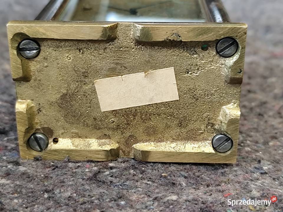 stary zegar mechaniczny kareciak made in France zachodniopomorskie Grabowo sprzedam