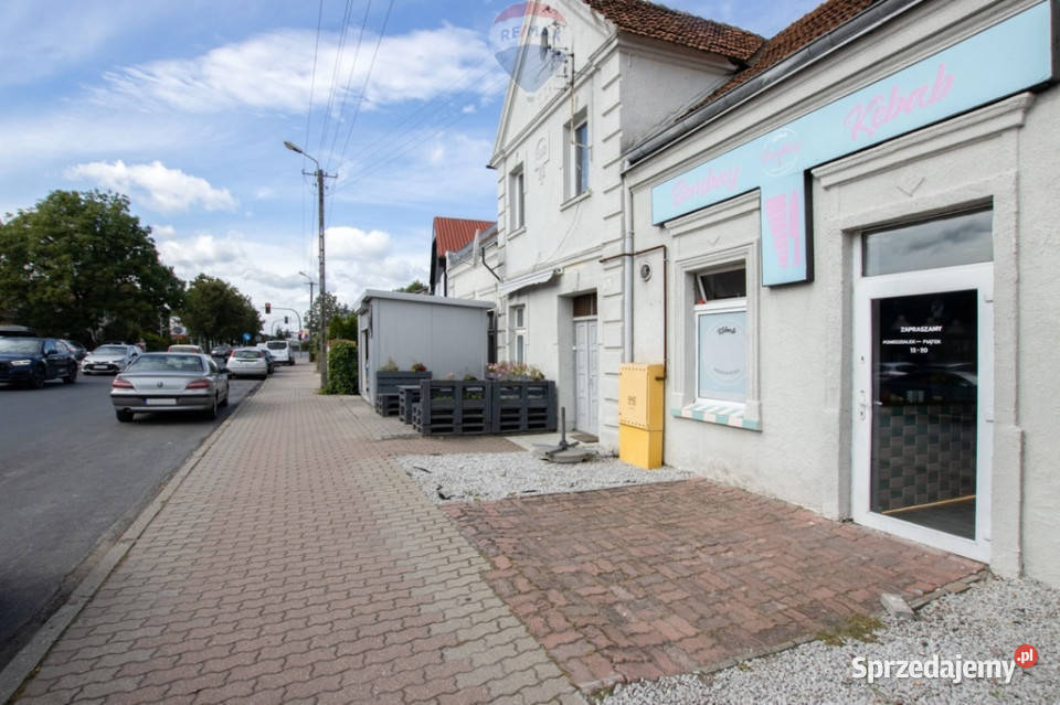 Lokal użytkowy i mieszkanie centrum Kostrzyn sprzedam