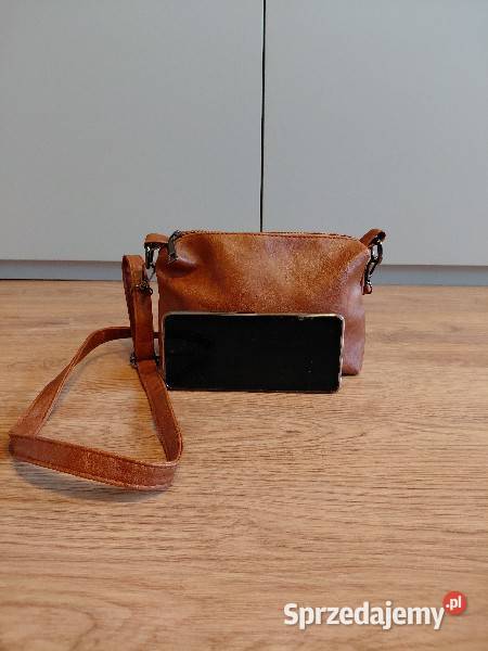 Mała brązowa torebka na ramię crossbody Warszawa