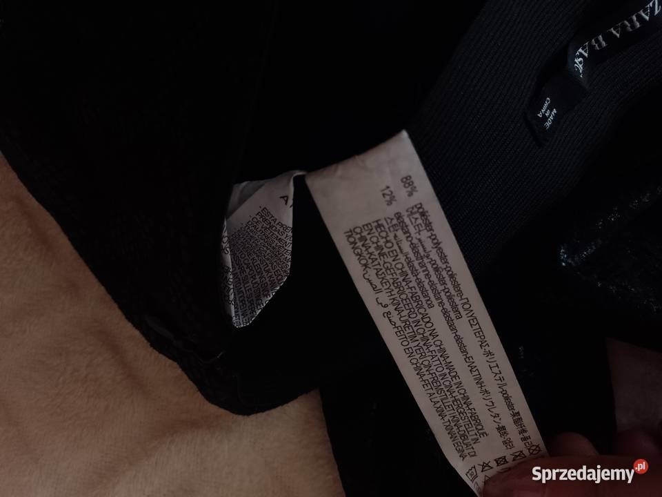 34XS ZARASkórzane legginsy z Madrytu spodnie małopolskie Kraków sprzedam