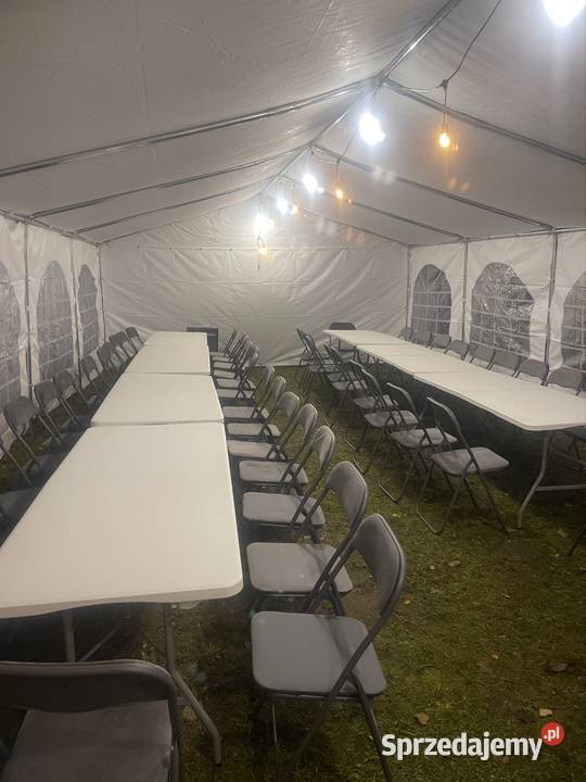 Wynajmę białe namioty imprezowe eventowe 3x3 3x5 podlaskie Białystok
