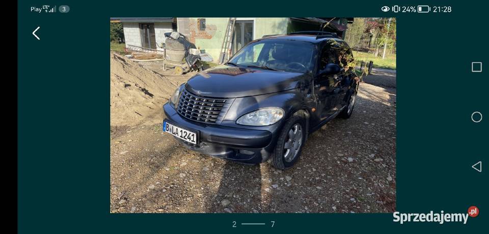 Chrysler pt Cruiser 2005r 22d limitet skóra Samochody osobowe Przemyśl sprzedam