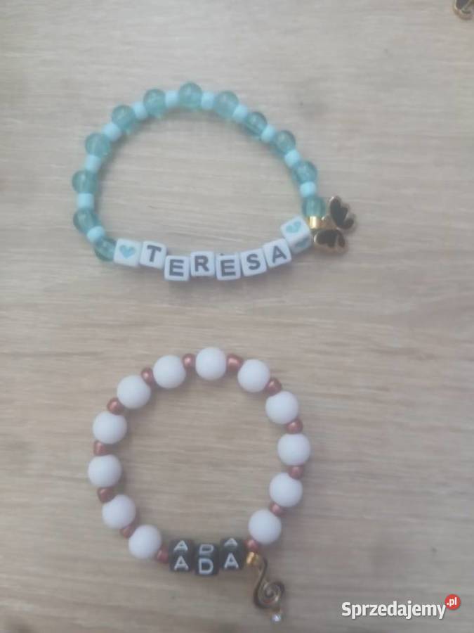 Personalizowane imienne brsnsoletki Bransoletki śląskie Żory