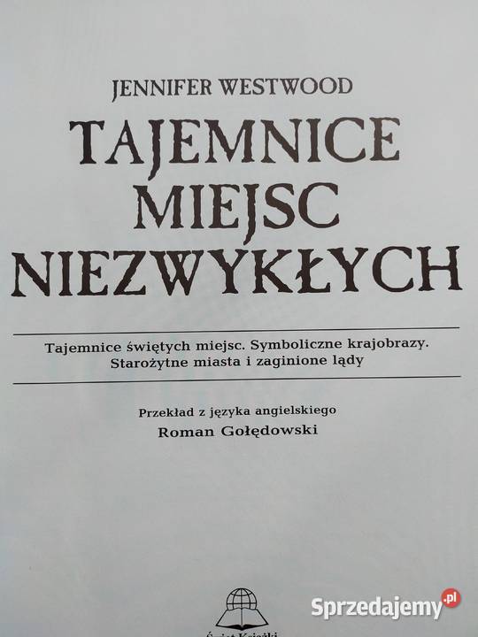 Tajemnice miejsc niezwykłych JWestwood mazowieckie