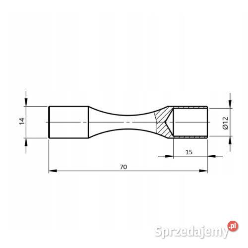 KOLANKO DO GIĘCIA NA ZIMNO RURKI 12MM X 70 MM Gdów