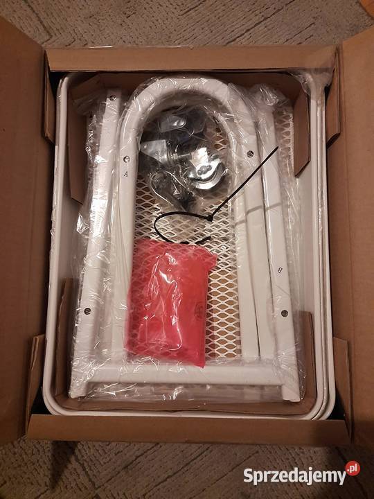 Biały wózek songmics Regał Nowy Kółka Warszawa