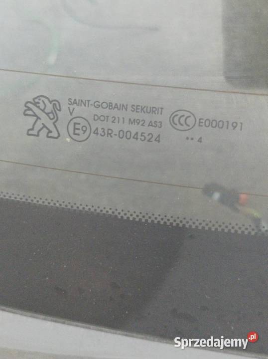 KLAPA TYŁ SZYBA ELD Peugeot 2008 II 2019 świętokrzyskie