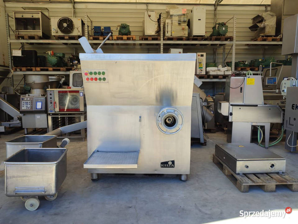 Wilk do mięsa Kilia 160 z załadunkiem do wózków Niedźwiedź