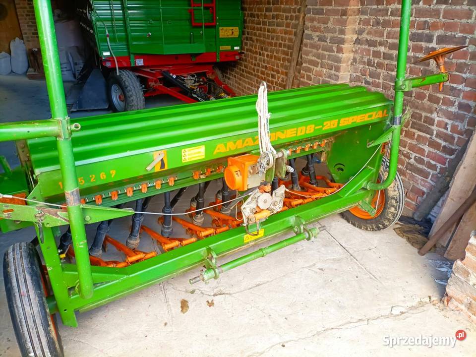Siewnik Amazone D8 25 SPECIAL ścieżki znaczniki Frampol sprzedam