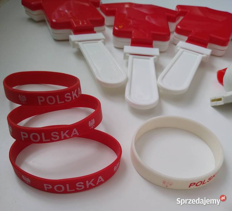 Kibic Polska Zestaw Kibica Gadżety