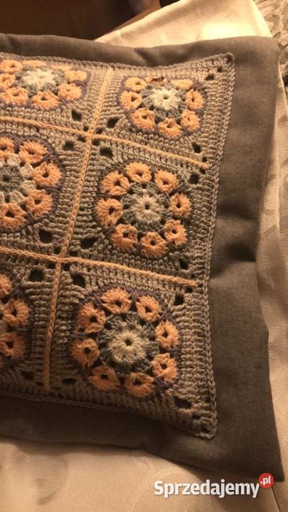 ozdobne jaśki passe partou na szydełku w kwiat Zegrze