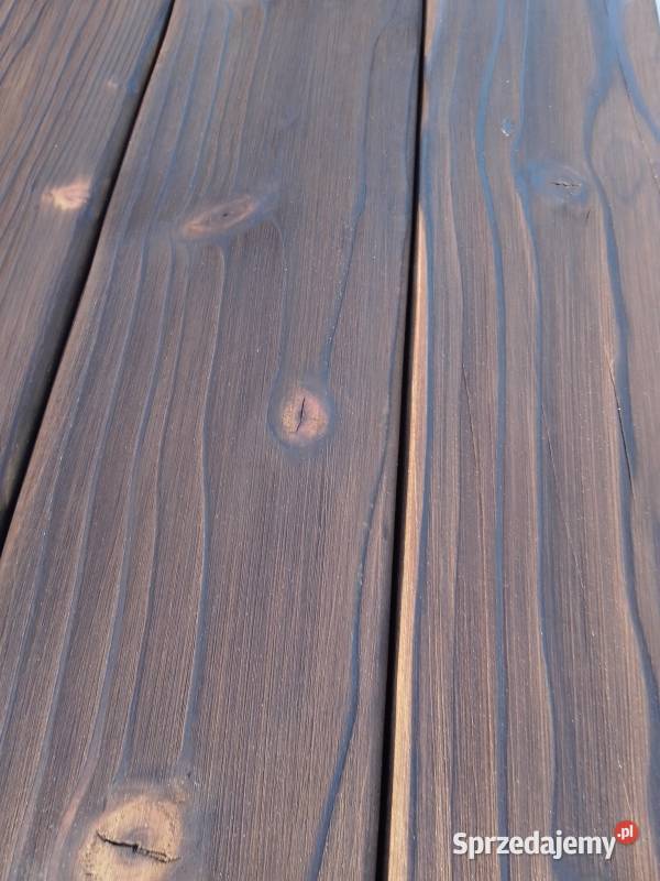 Shou Sugi Ban Deska opalana drewniana Warszawa