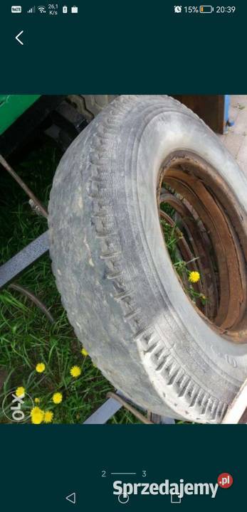 Opona 825 r20 zapas pomorskie Wiele