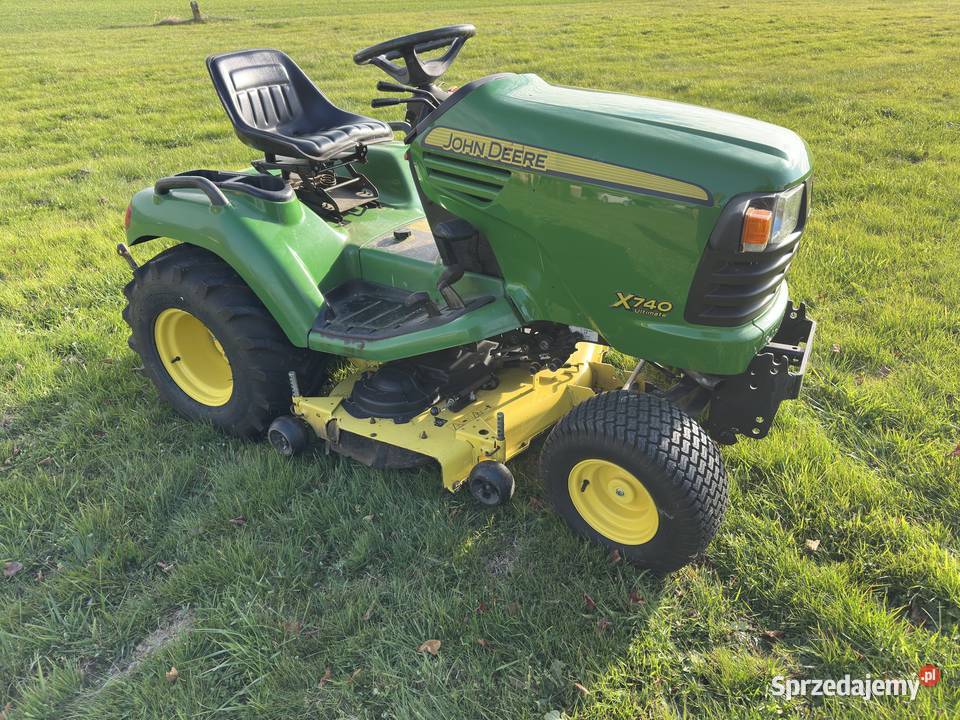 Traktorek ogrodowy John Deere x740 Tarnawa