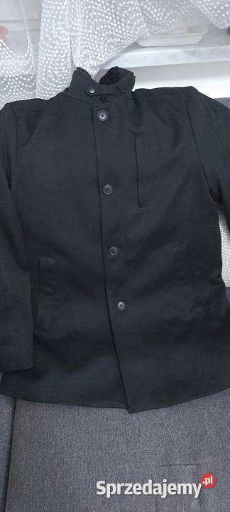 Płaszcz męski Finishley Harding Black Zamość sprzedam