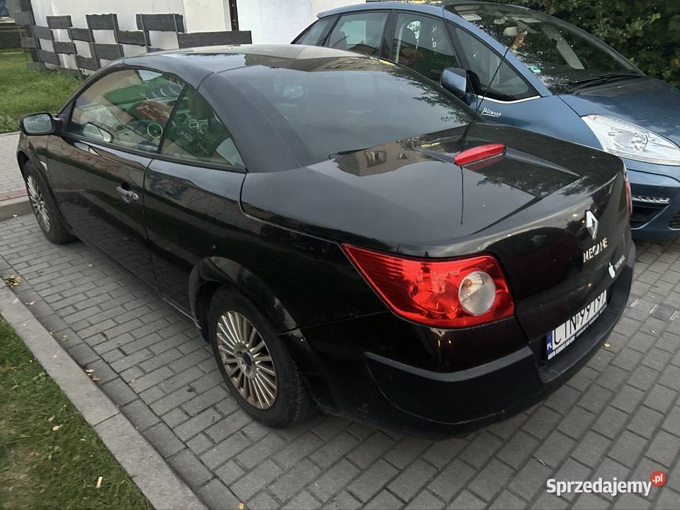Renault Megane Cabrio 20 turbo benzyna LPG kujawsko-pomorskie Inowrocław sprzedam