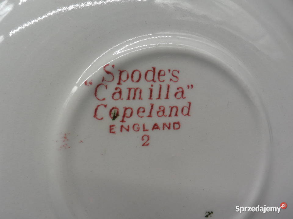 Angielska Bulionówka ze Spodkiem Spode Pink Raszków