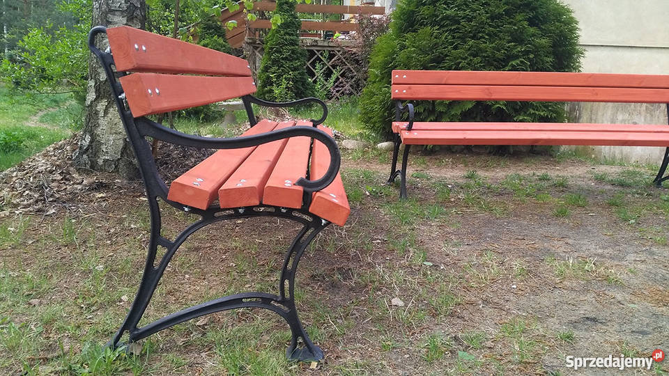 Ławka Ogrodowa Królewska podłokietnik 180 Łódź