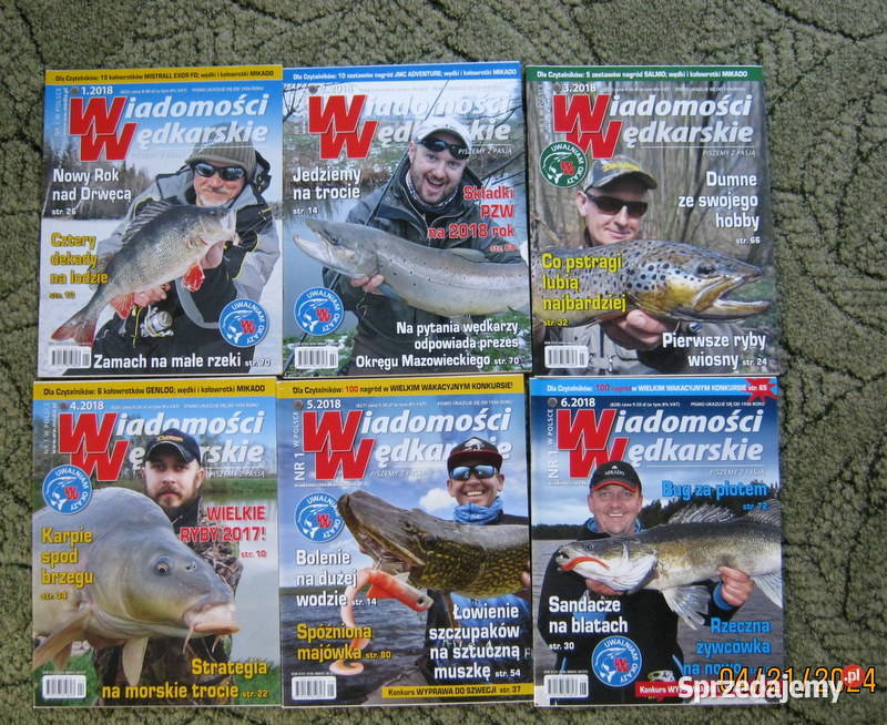 Wiadomości wędkarskie roczniki 20181920 Kraków