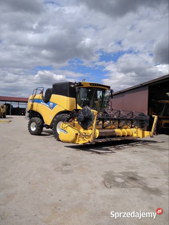 Holland Cx 690 Czujniki strat ziarna Łysakowo