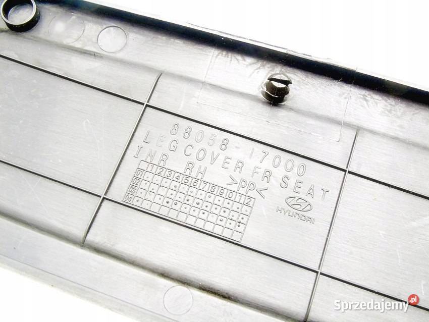 OBUDOWA OSŁONA FOTELA PRZÓD PRAWY HYUNDAI MATRIX Sosnowiec