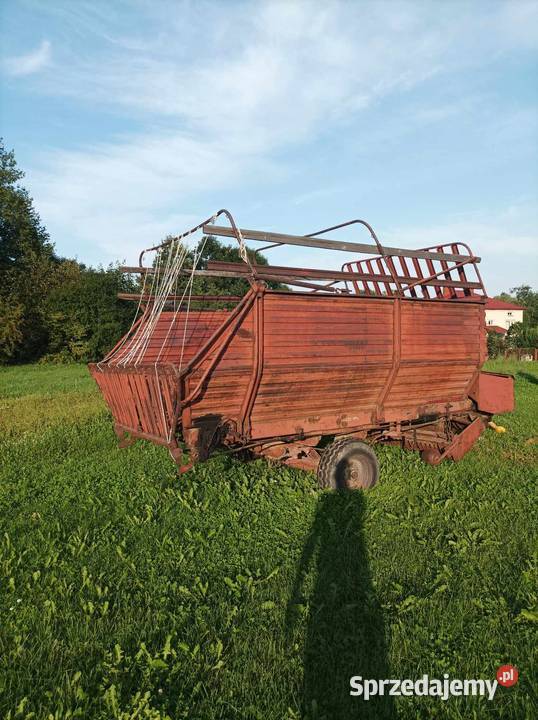 Przyczepa samozbierająca T055 Ustrobna