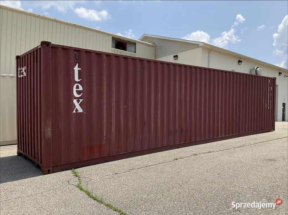 Kontener morski magazyn 40HC 12 metrowy