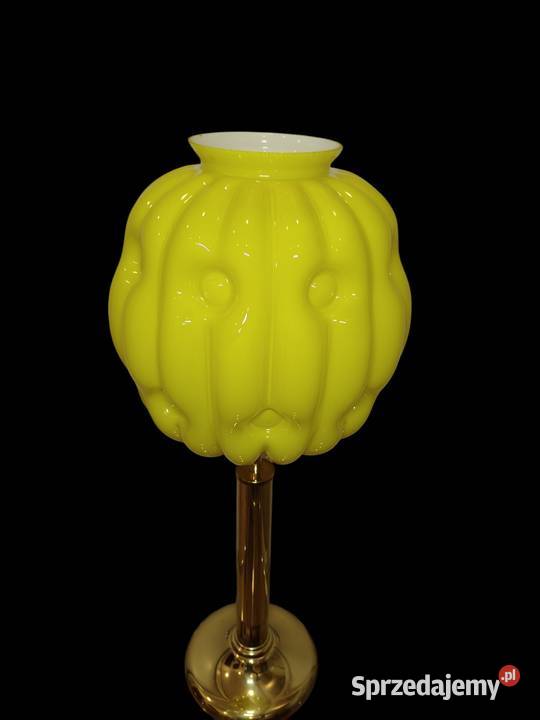 Lampa stołowa Art Deco lata 60 vintage pop art