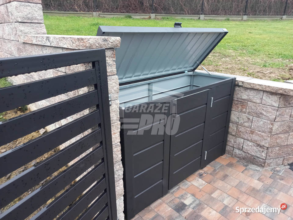 Zabudowa koszy na śmieci wiata obudowa Pozostałe Białystok