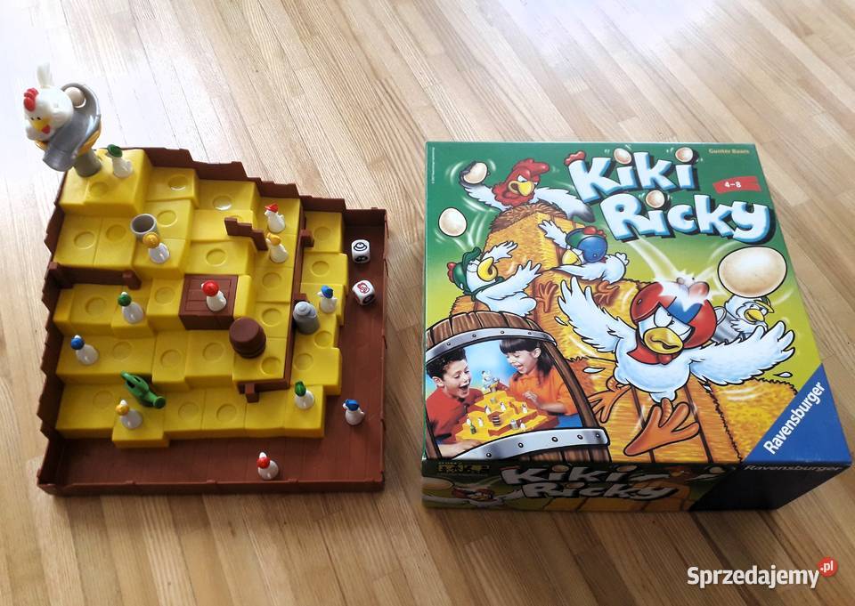 Gra KIKI RICKY spadające kurczaki Ravensburger Edukacyjne Warszawa