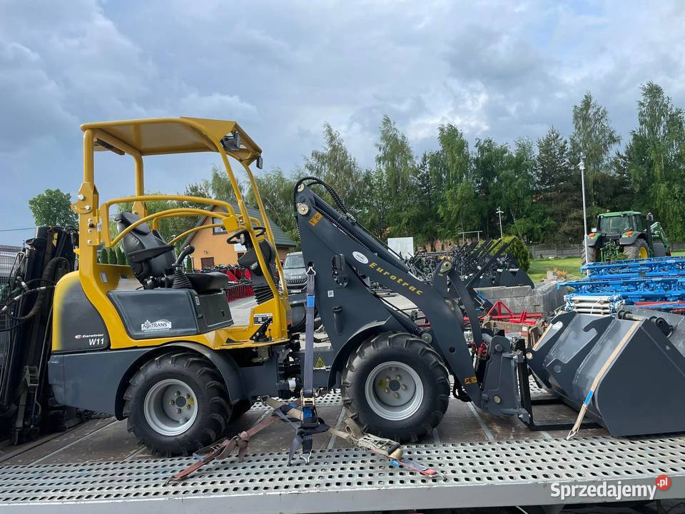 Ładowarka rolniczabudowlana EUROTRAC W11 silnik małopolskie Miechów