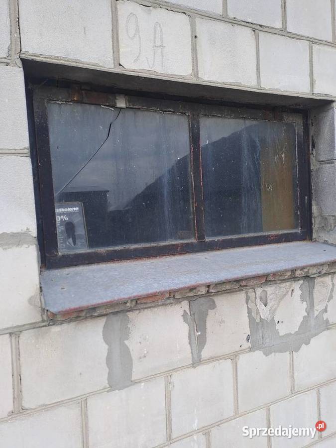 Okna gospodarcze stalowe 62x118 lubelskie Zamość