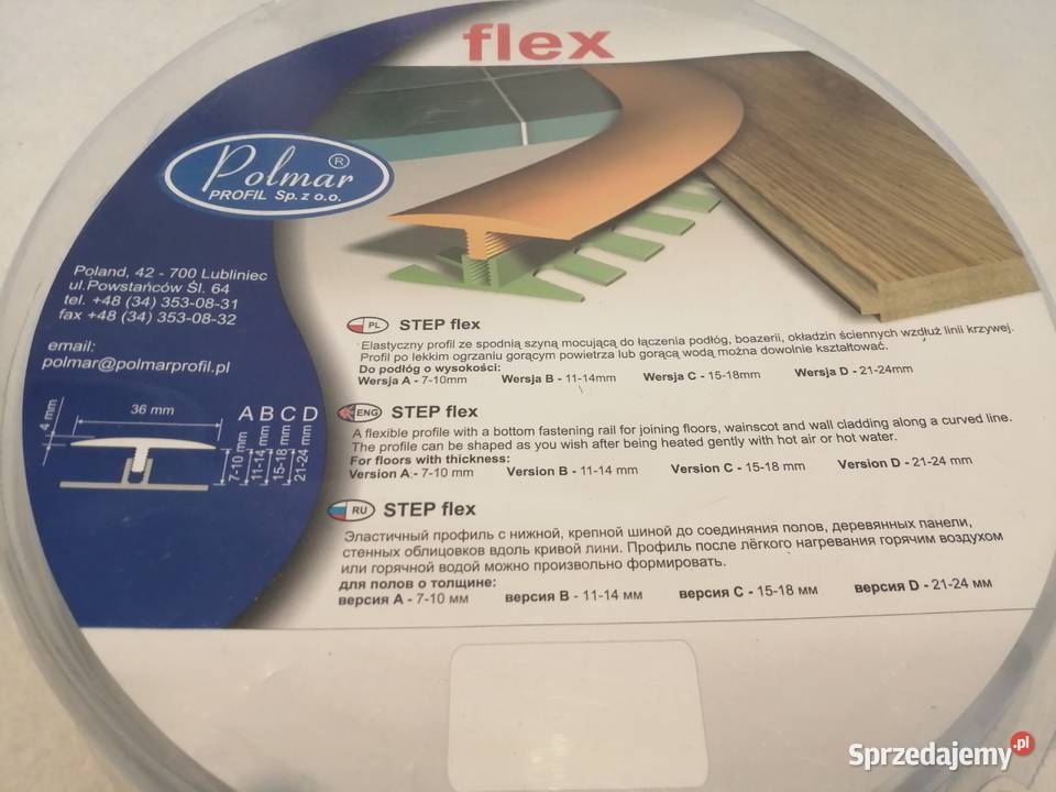 Profli podłogowy Flex Brzoza Biała 49 162
