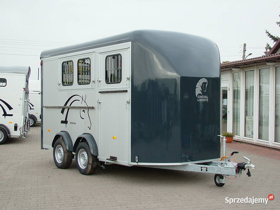 Przyczepa do koni trzykonna aluminiowa Warszawa