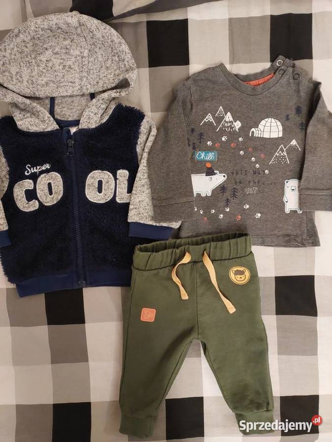 Ubranka niemowlęcia rozmiar 68 ok 50 kombinezon Komplety i zestawy podlaskie Łomża