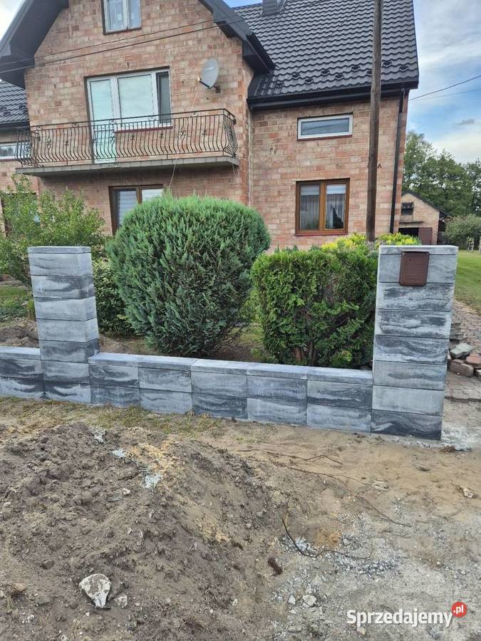 Bloczek ogrodzeniowy JONIEC Roma Horizon onyx