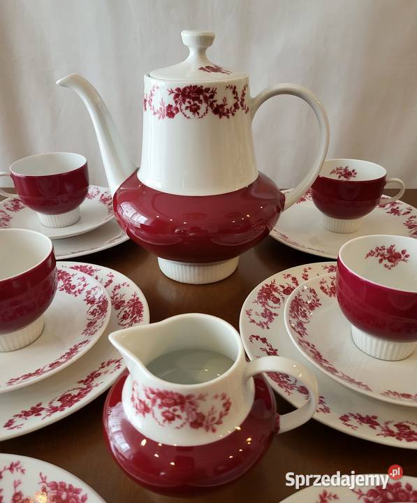 Kronester Bawaria fuksjowy serwis do kawy 6 osób Szczecin