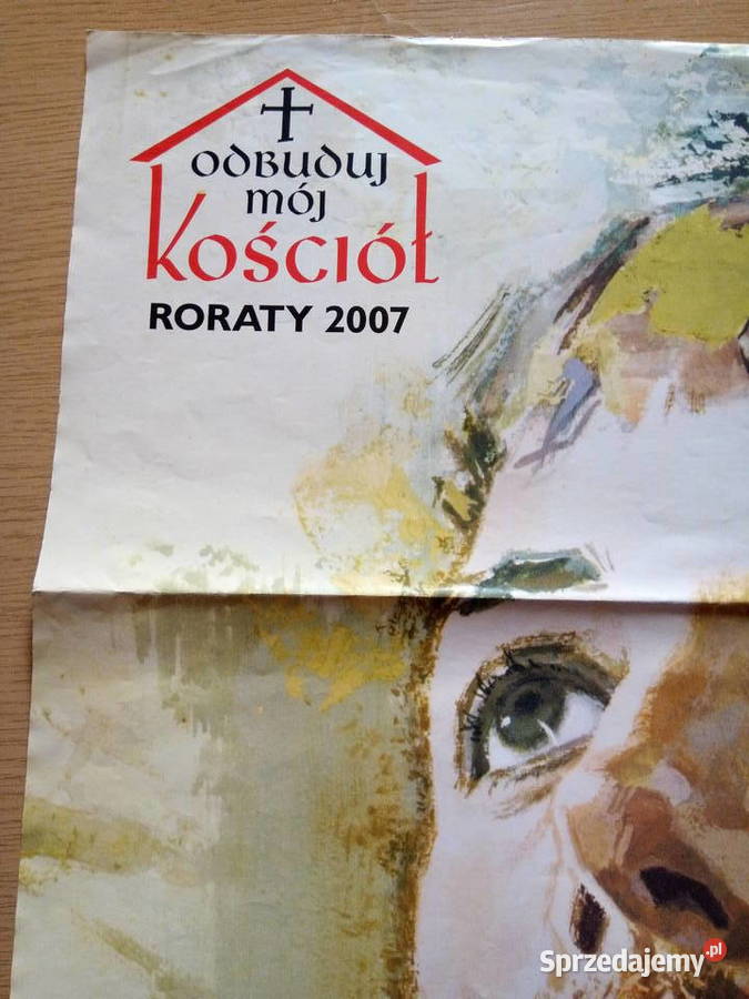 Plakat z Małego Gościa Niedzielnego Roraty 2007 śląskie Dąbrowa Górnicza