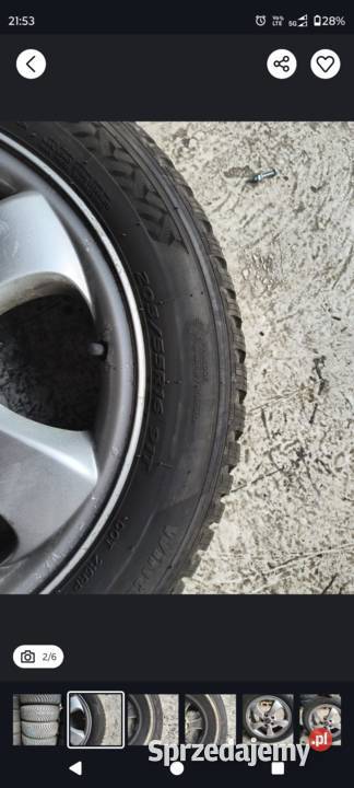 Opony zimowe Hankooki 20555R16 Winter icepy RS3 sprzedam