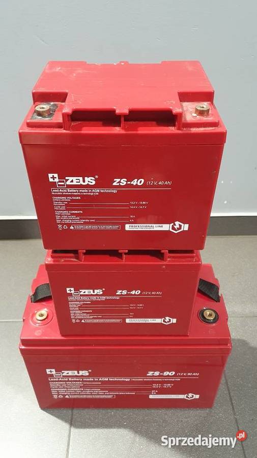 Akumulator AGM 12V 90Ah Zeus Professional Line wielkopolskie sprzedam