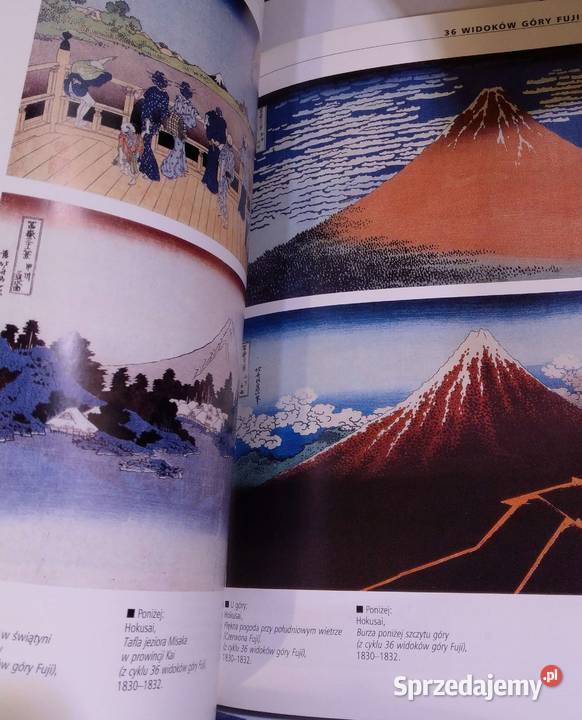 Klasycy Sztuki HOKUSAI nowa pięknie ilustrowana Warszawa