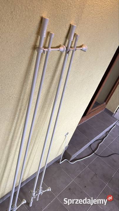Sprzedam karnisz metalowy biały 2 Kamieńczyk