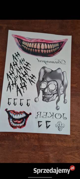 Tatuaż harlequin joker harleen quinzel tattoo Bielsko-Biała